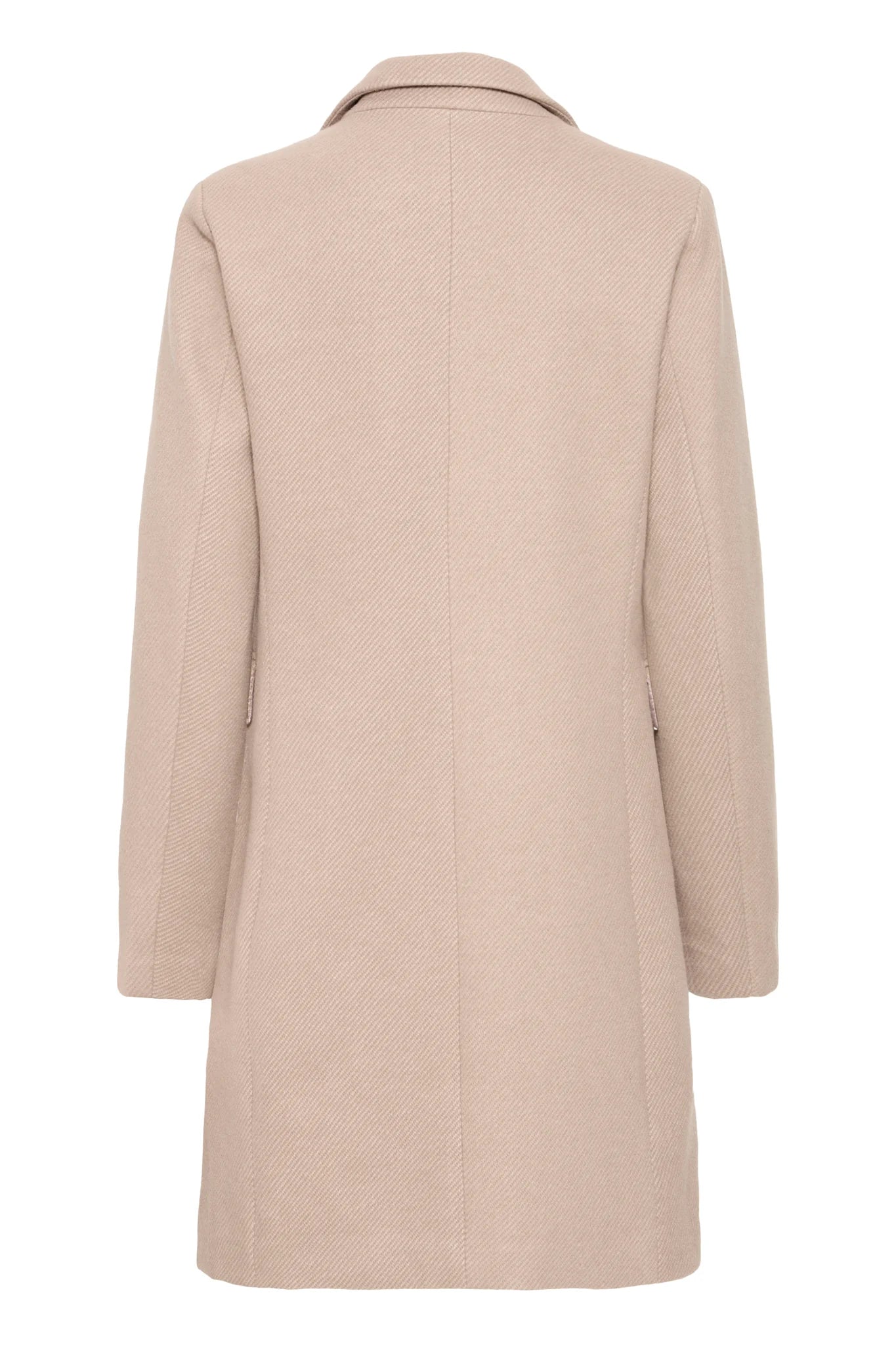 Fransa Evilla Peacoat - Light Taupe