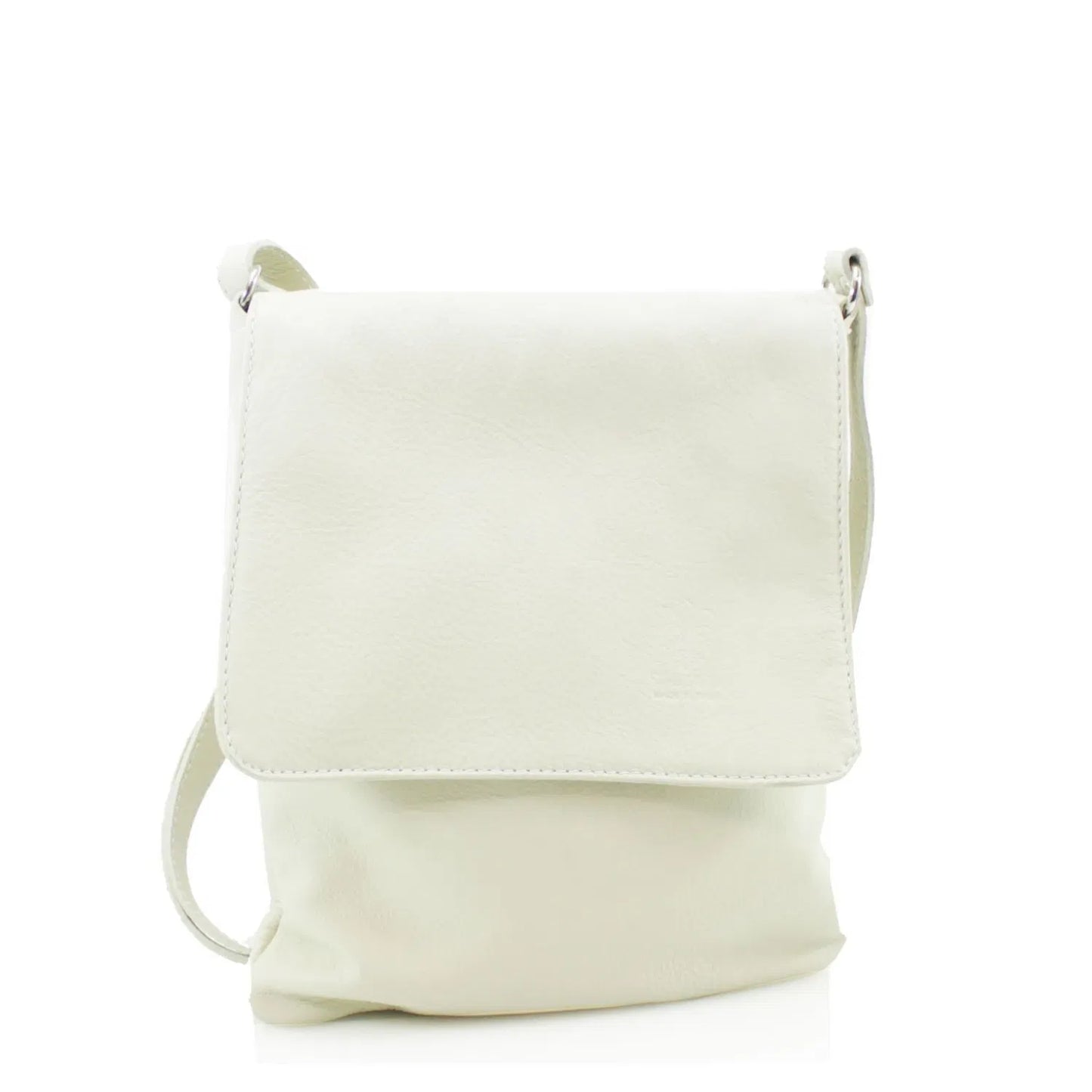 Sofia Italian Leather Flap Bag - Choice of colours