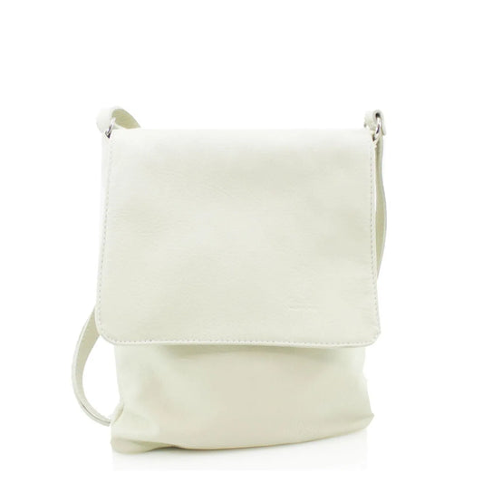 Sofia  Italian Leather Flap Bag - Choice of colours