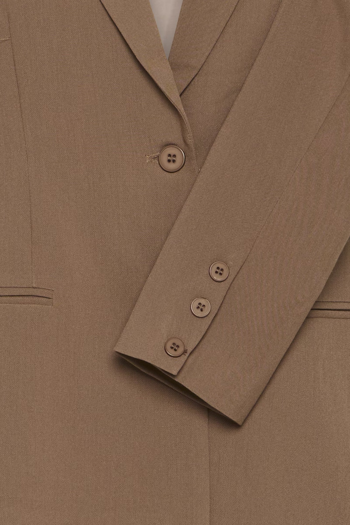Fransa Abigail Smart Blazer - Desert Taupe