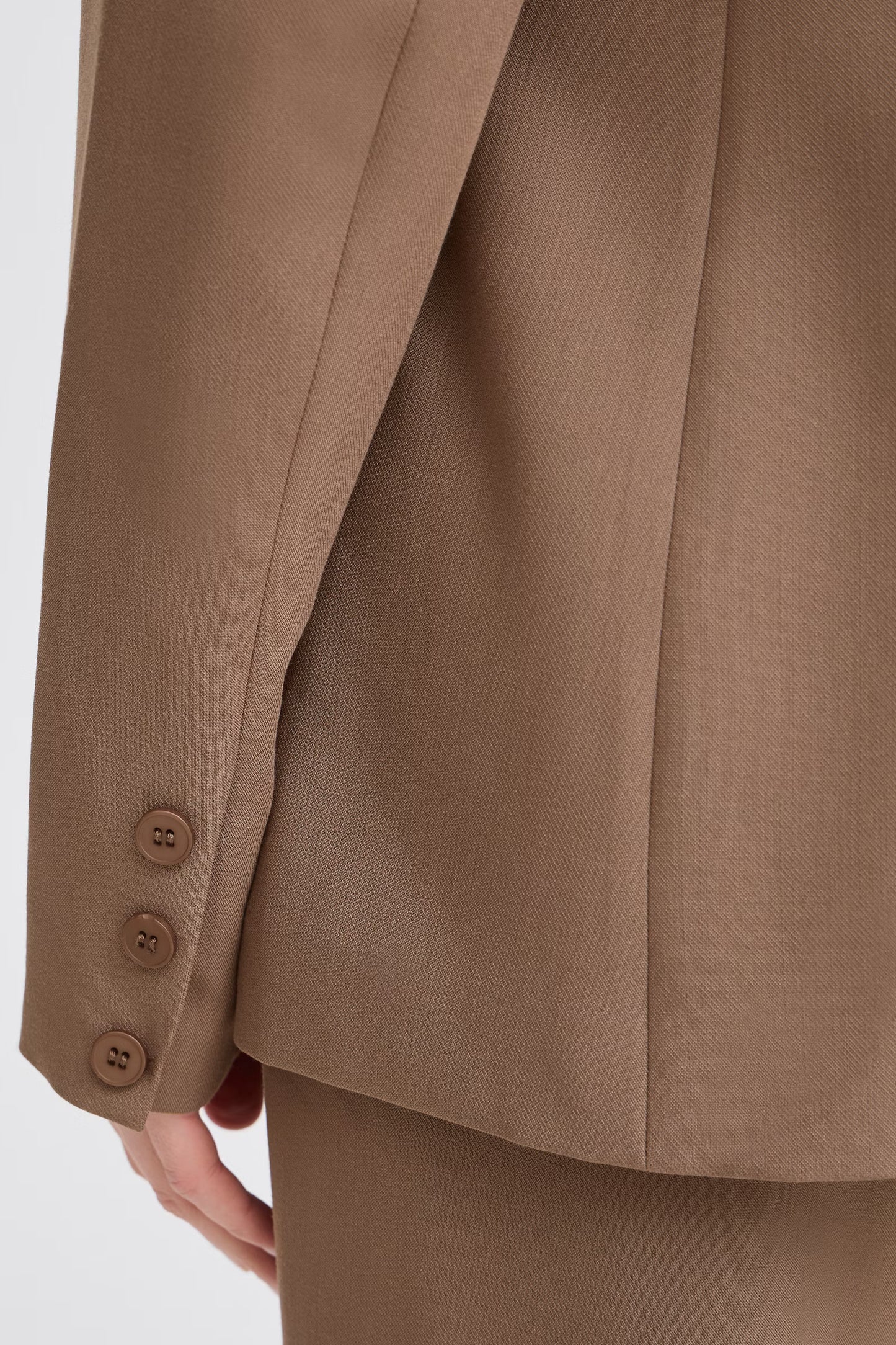 Fransa Abigail Smart Blazer - Desert Taupe