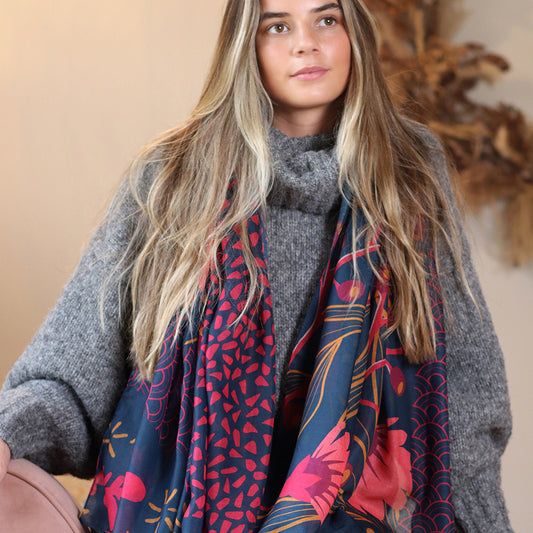 POM Multi Print Scarf - Choice of Designs