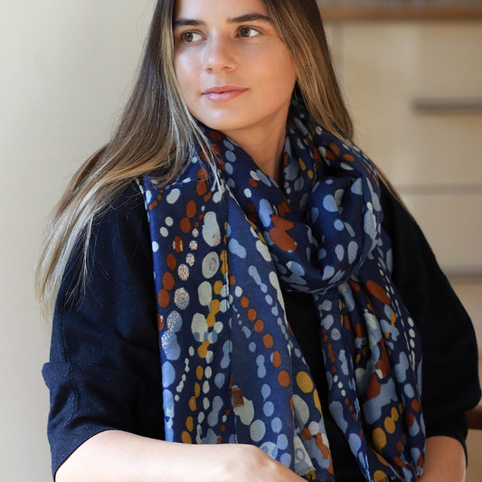 POM Printed Scarf - Choice of Designs