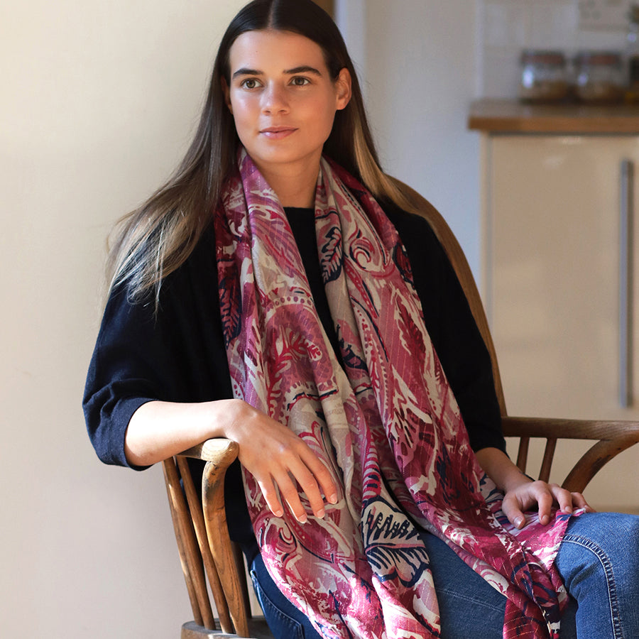 POM Printed Scarf - Choice of Designs