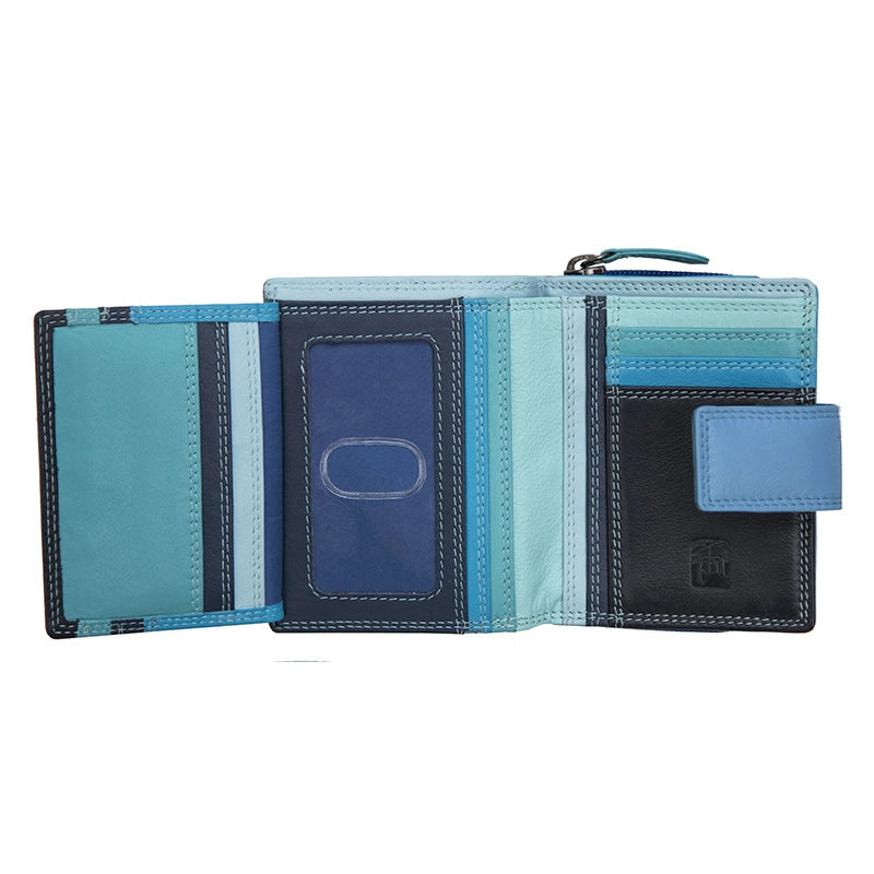 Prime Hide Leather London Compact Bifold Purse - Choice of colours