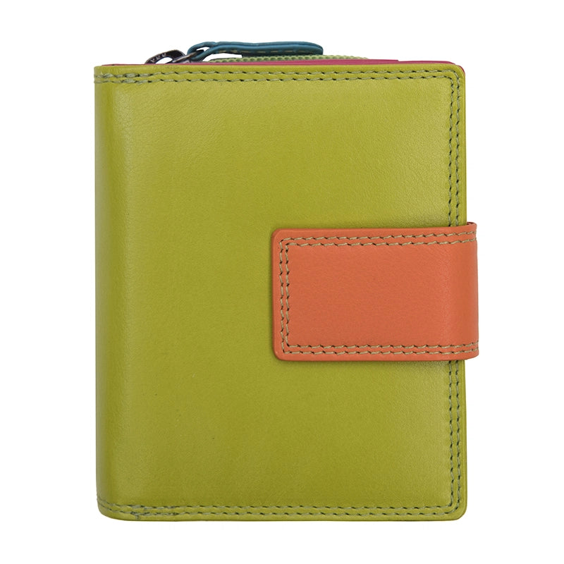 Prime Hide Leather London Compact Bifold Purse - Choice of colours