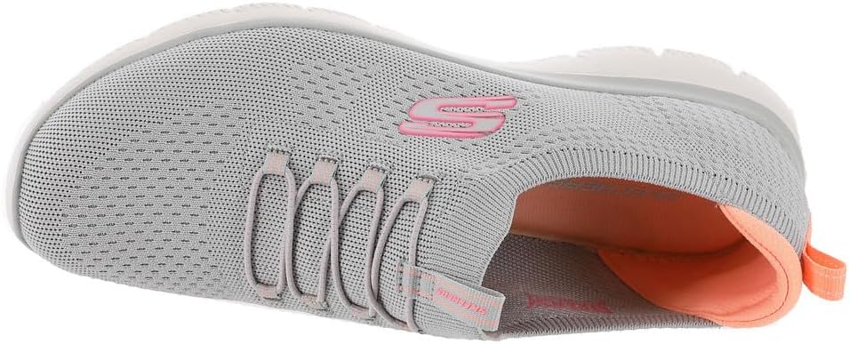Skechers 150116 Ladies Summits Top Player Trainers - Light Grey