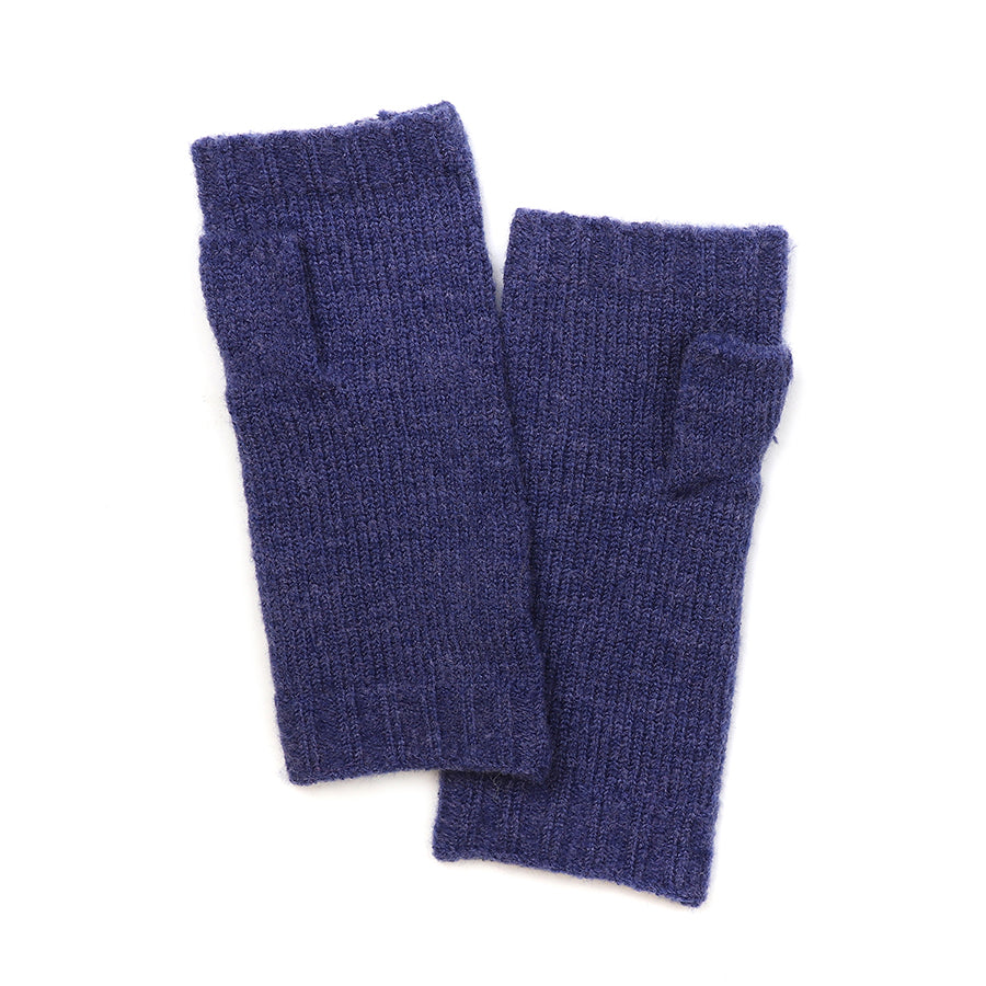 POM Cable Knit Wrist Warmers - Navy or Pink