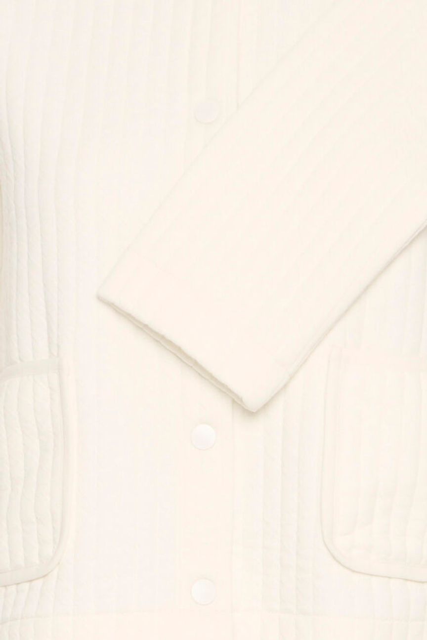 Fransa Ari Ribbed Jacket - Cream