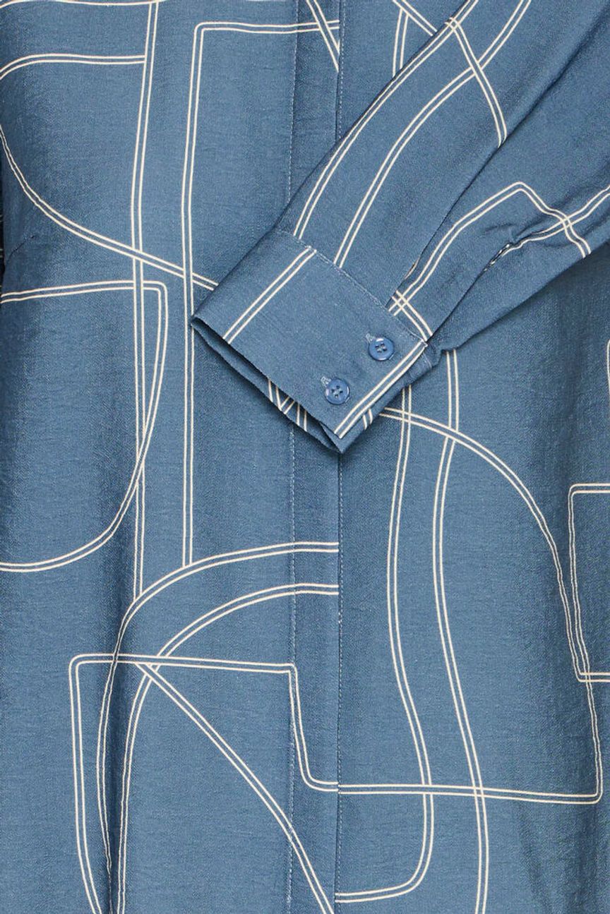 Fransa Daphne Shirt - Sea Blue