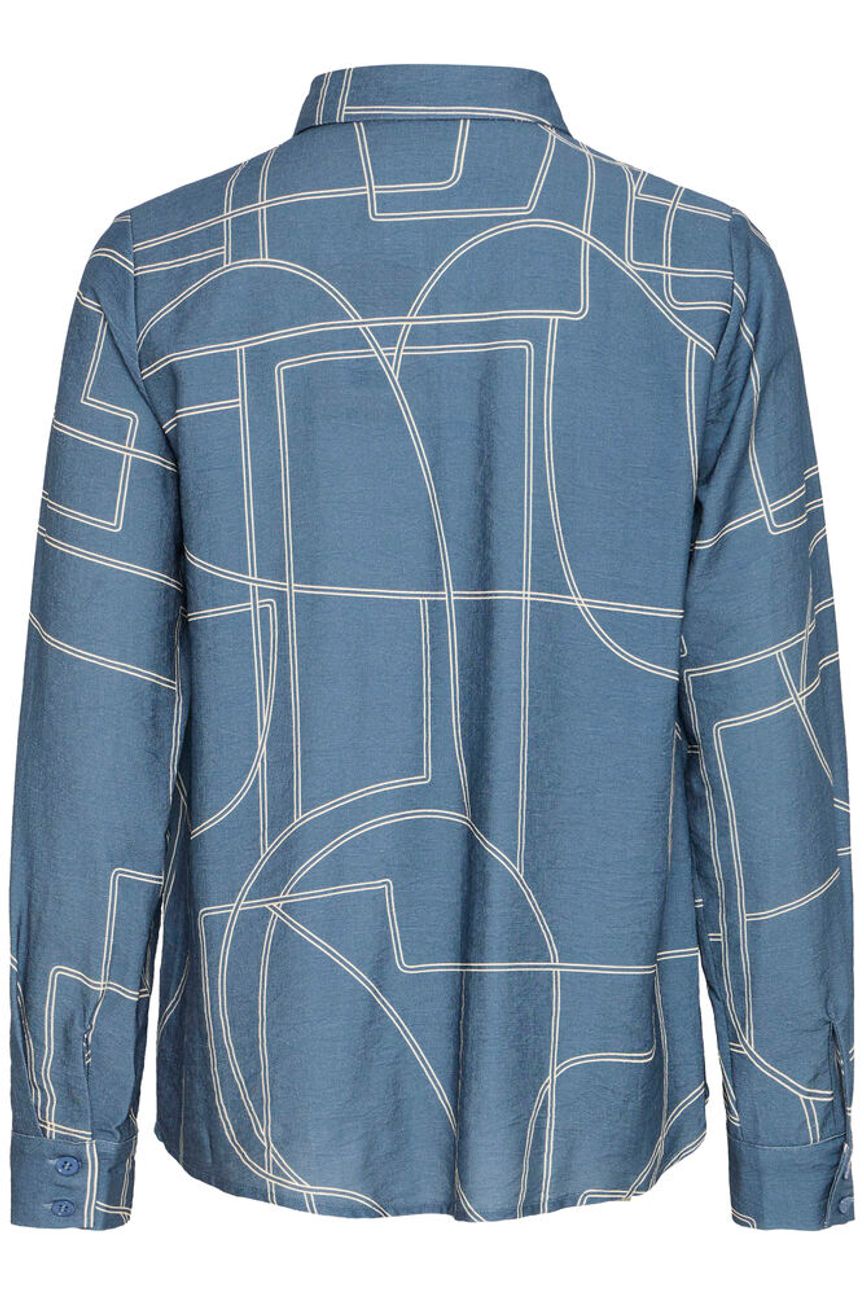 Fransa Daphne Shirt - Sea Blue