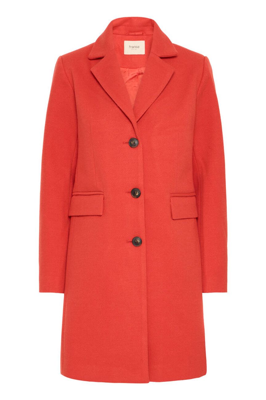 Fransa Evilla Jacket - Red