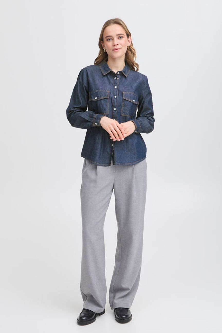 Fransa Larissa Denim Shirt