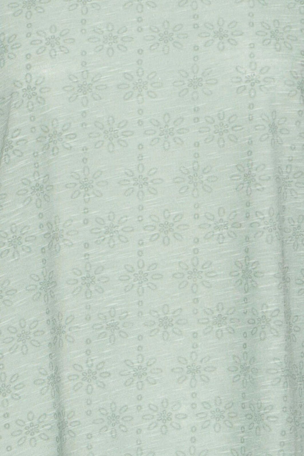 Fransa Sania Print Tee - Sage Green