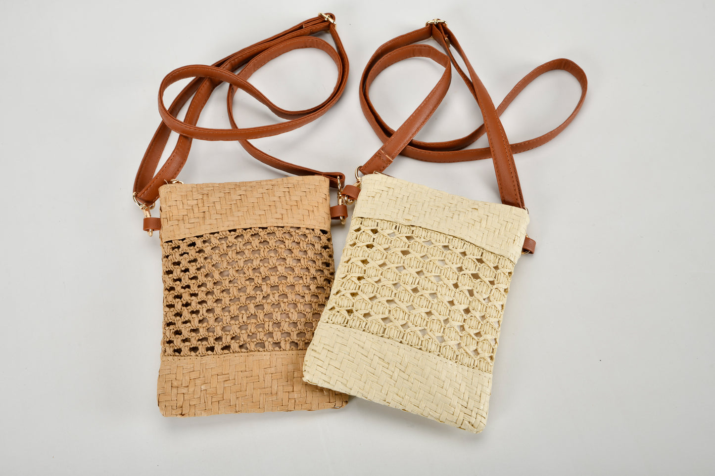 Straw Phone Bag - Choice of Colours