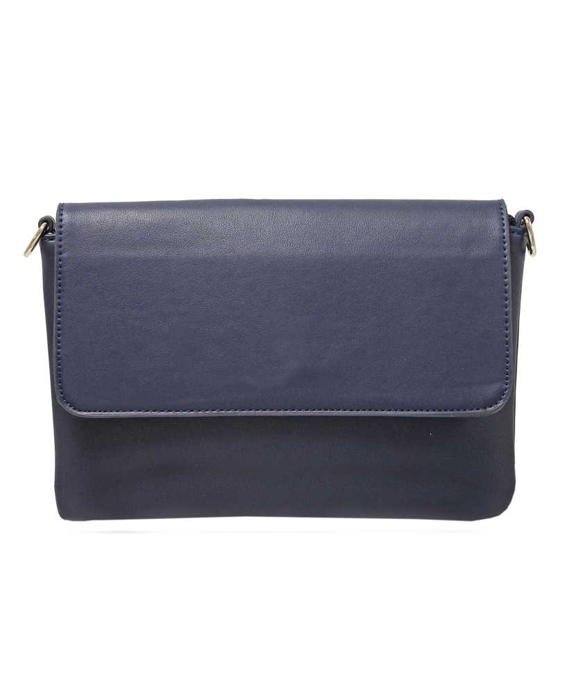 Envy Flapover Slimline Clutch/Shoulder Bag - Choice of Colours