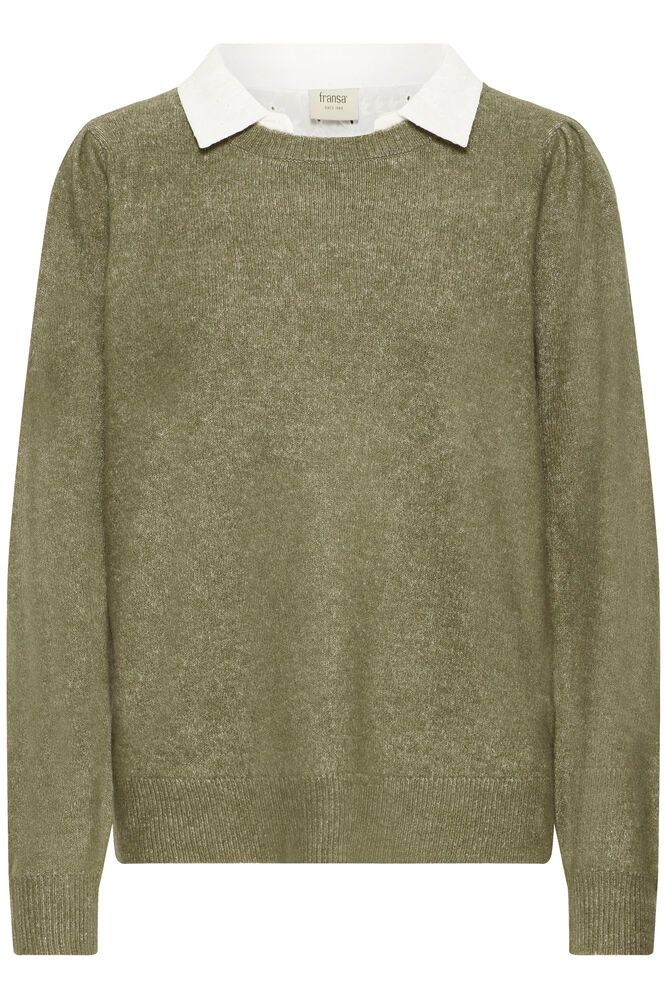 Fransa Katiejo Pullover - Dusty Olive