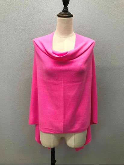 Knitted One Size Poncho - Choice of colours