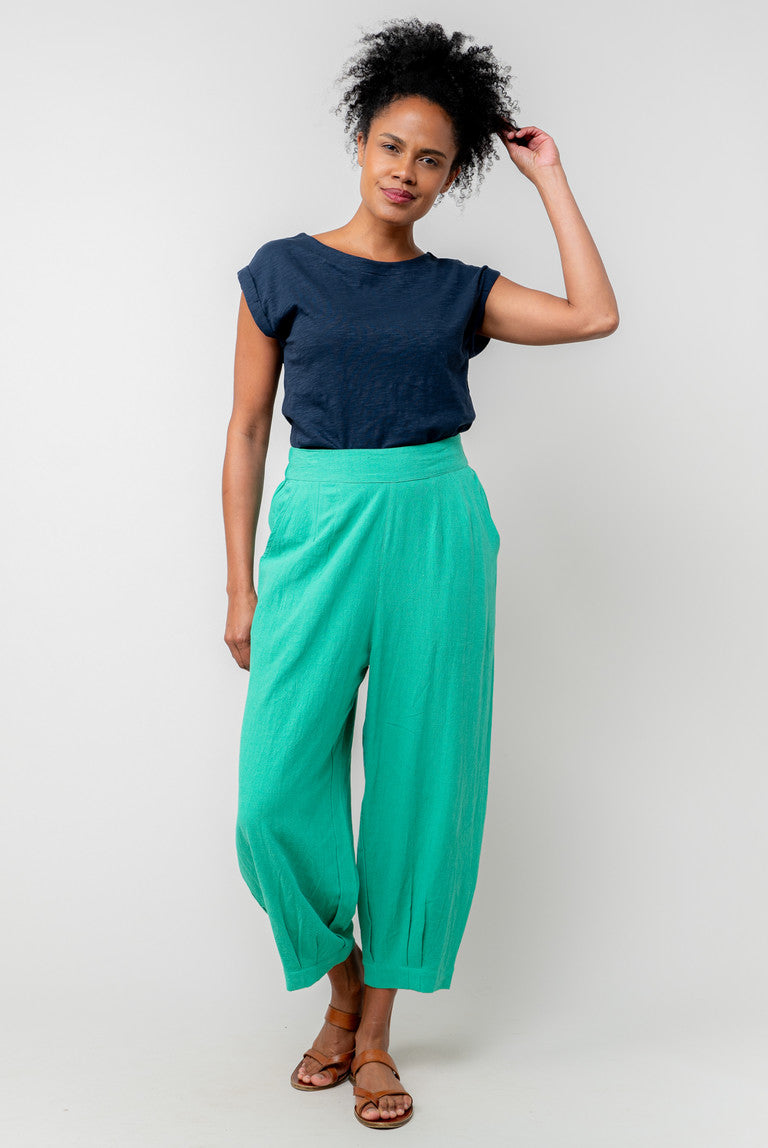 Lily & Me Sway Organic Cotton T-Shirt - Navy