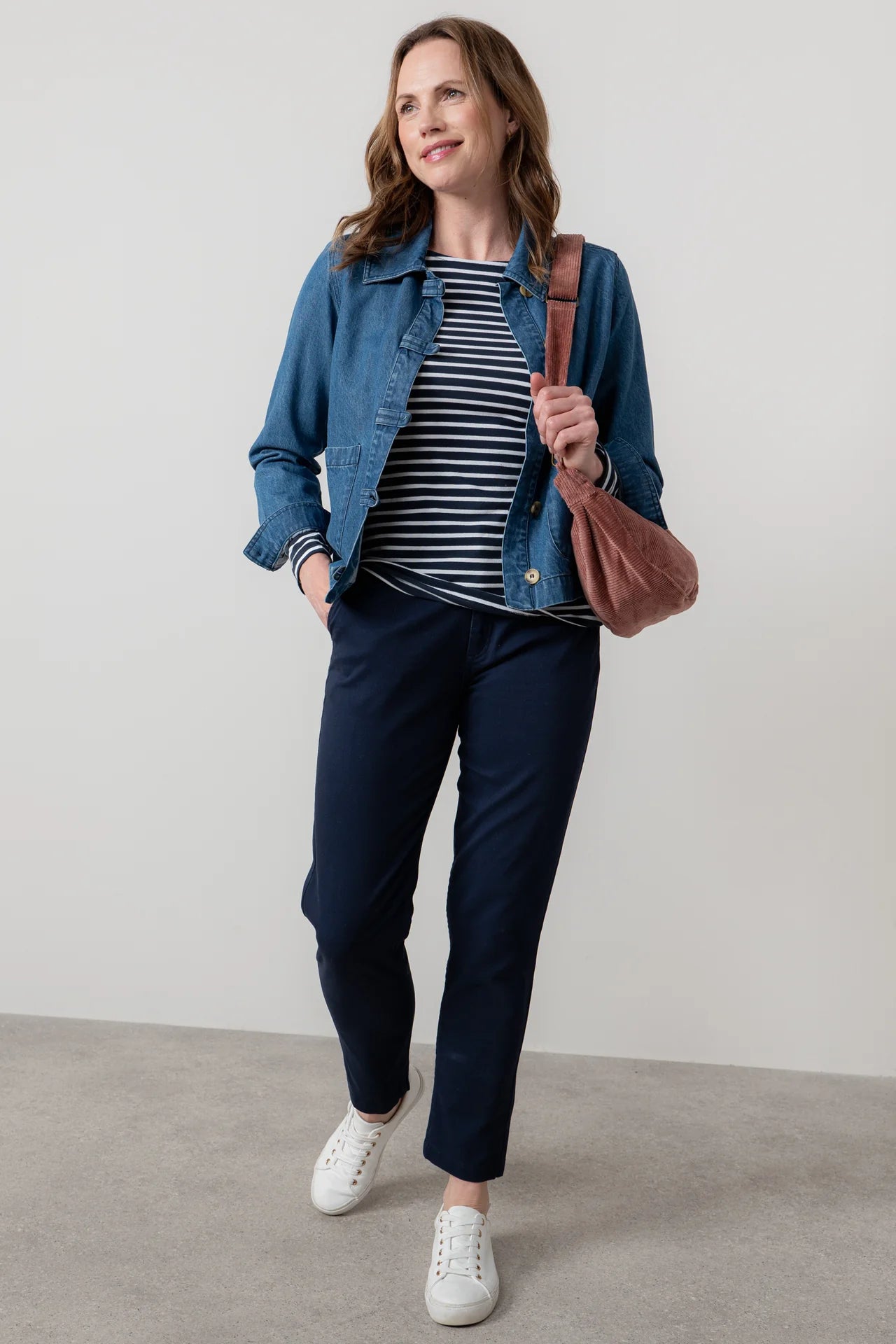 Lily & Me Breaker Trousers - Navy