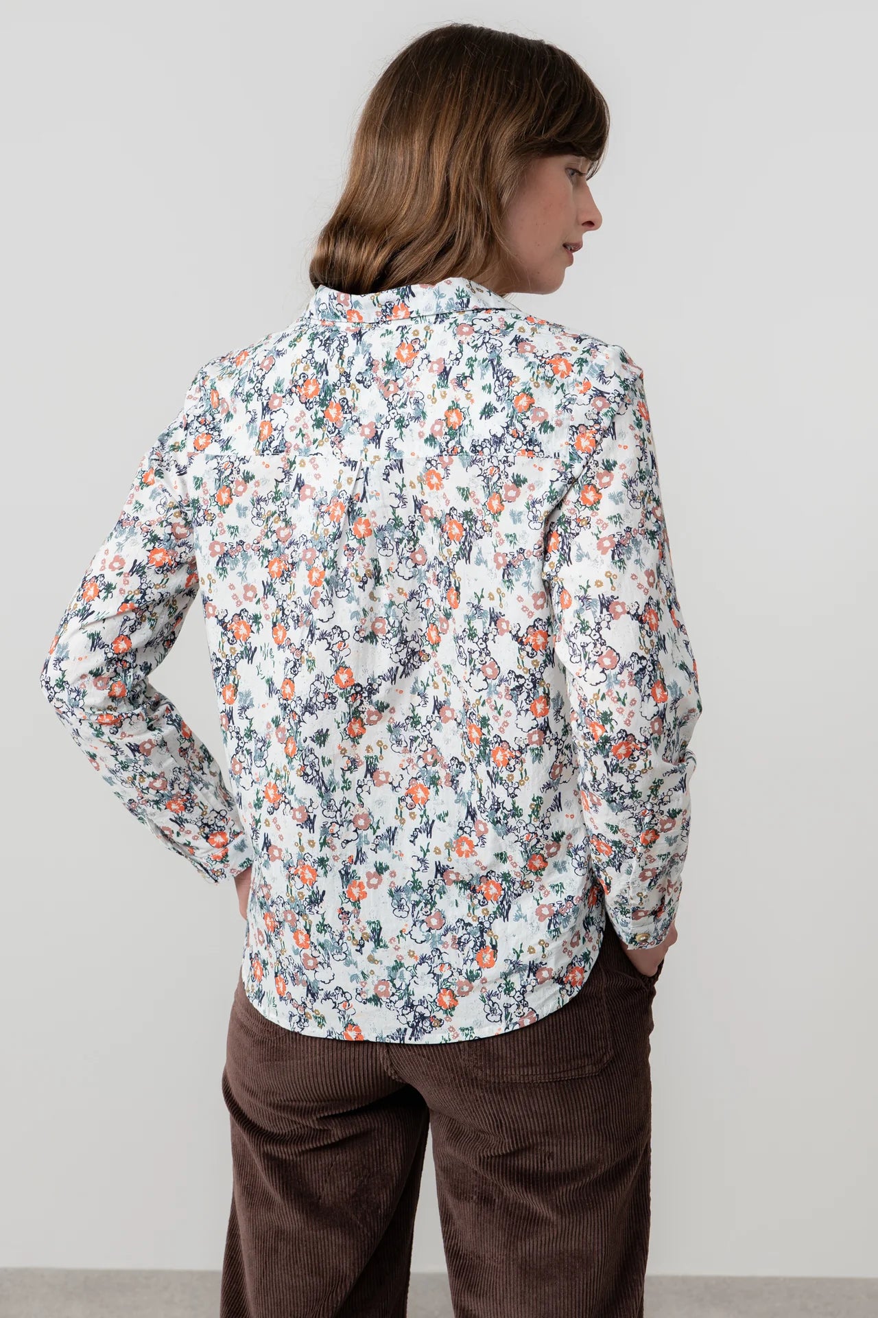 Lily & Me Patsy Shirt Ditsy - Ecru