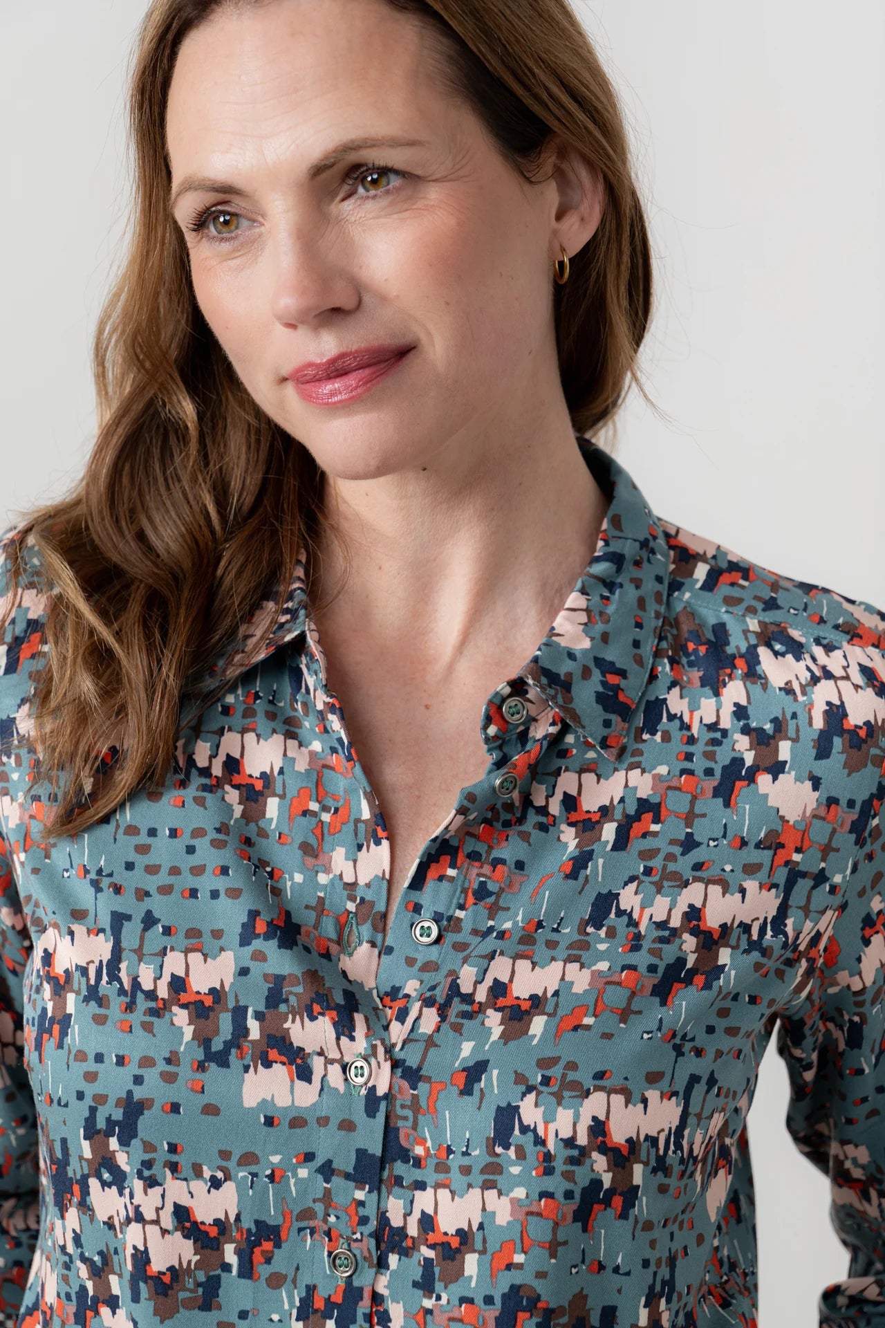 Lily & Me Patsy Shirt Clover - Sea Mist