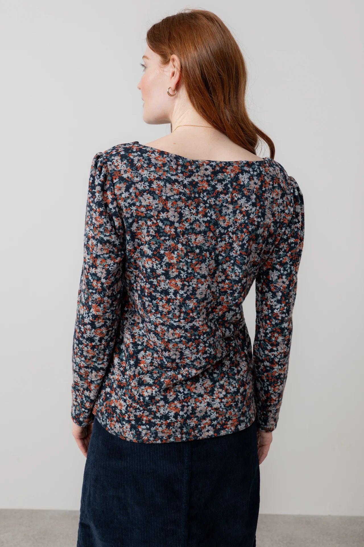 Lily & Me Abigail Top Cosmos - Red Mix
