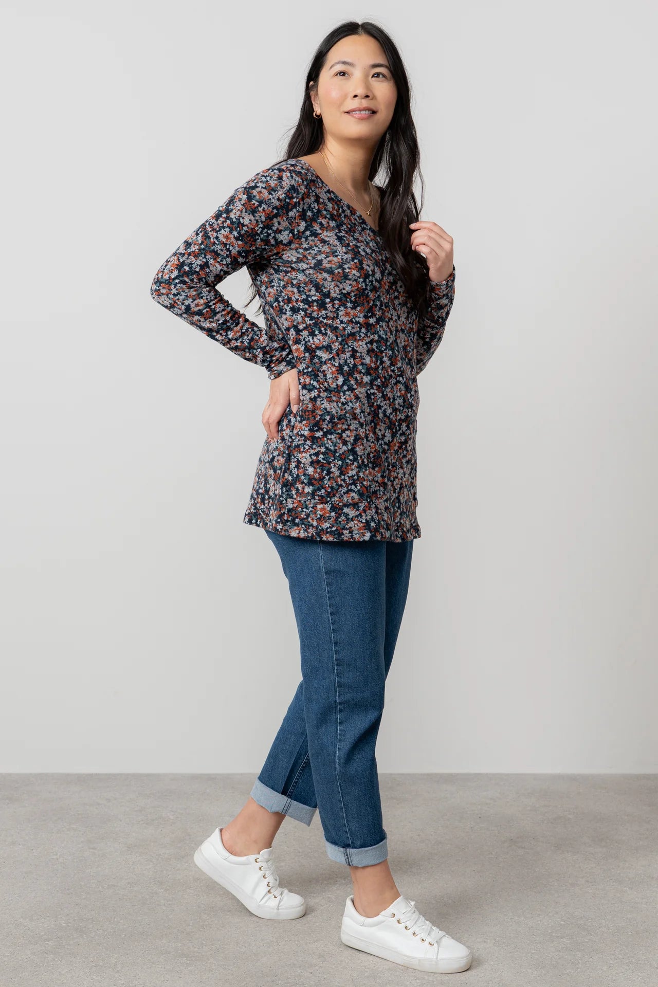 Lily & Me Maple Tunic Cosmos - Red