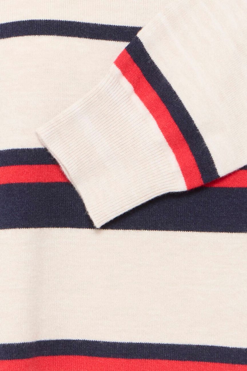 Fransa Melani Pullover - Red Stripe