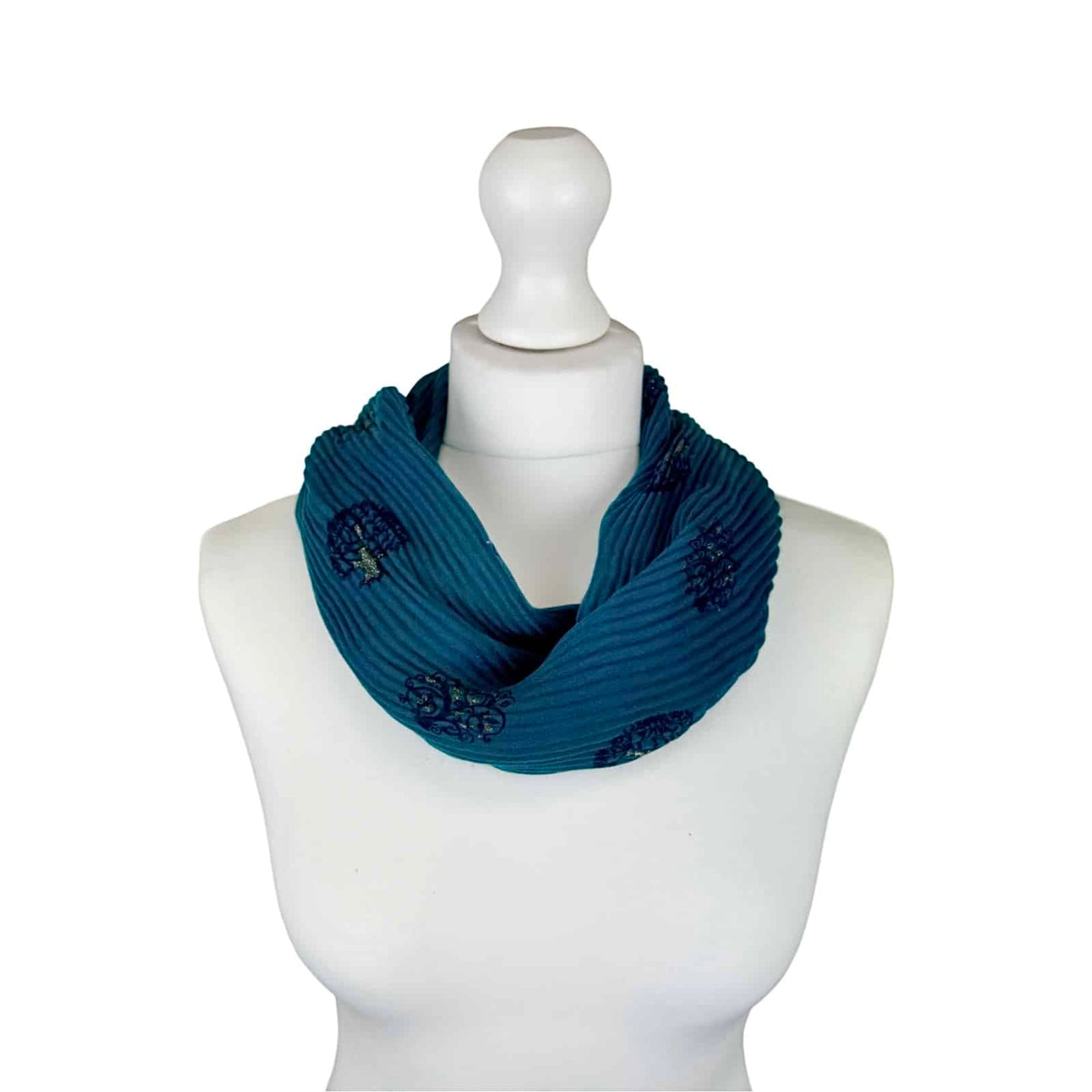 Glitter Tree Magnetic Scarf - Choice of colours