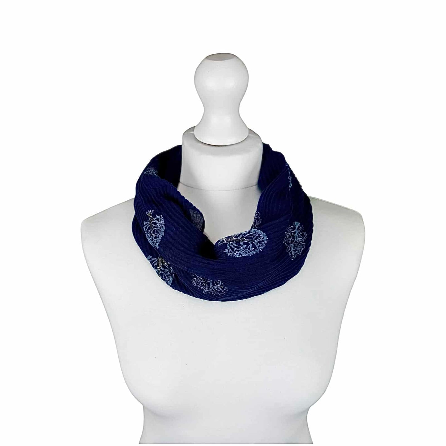 Glitter Tree Magnetic Scarf - Choice of colours