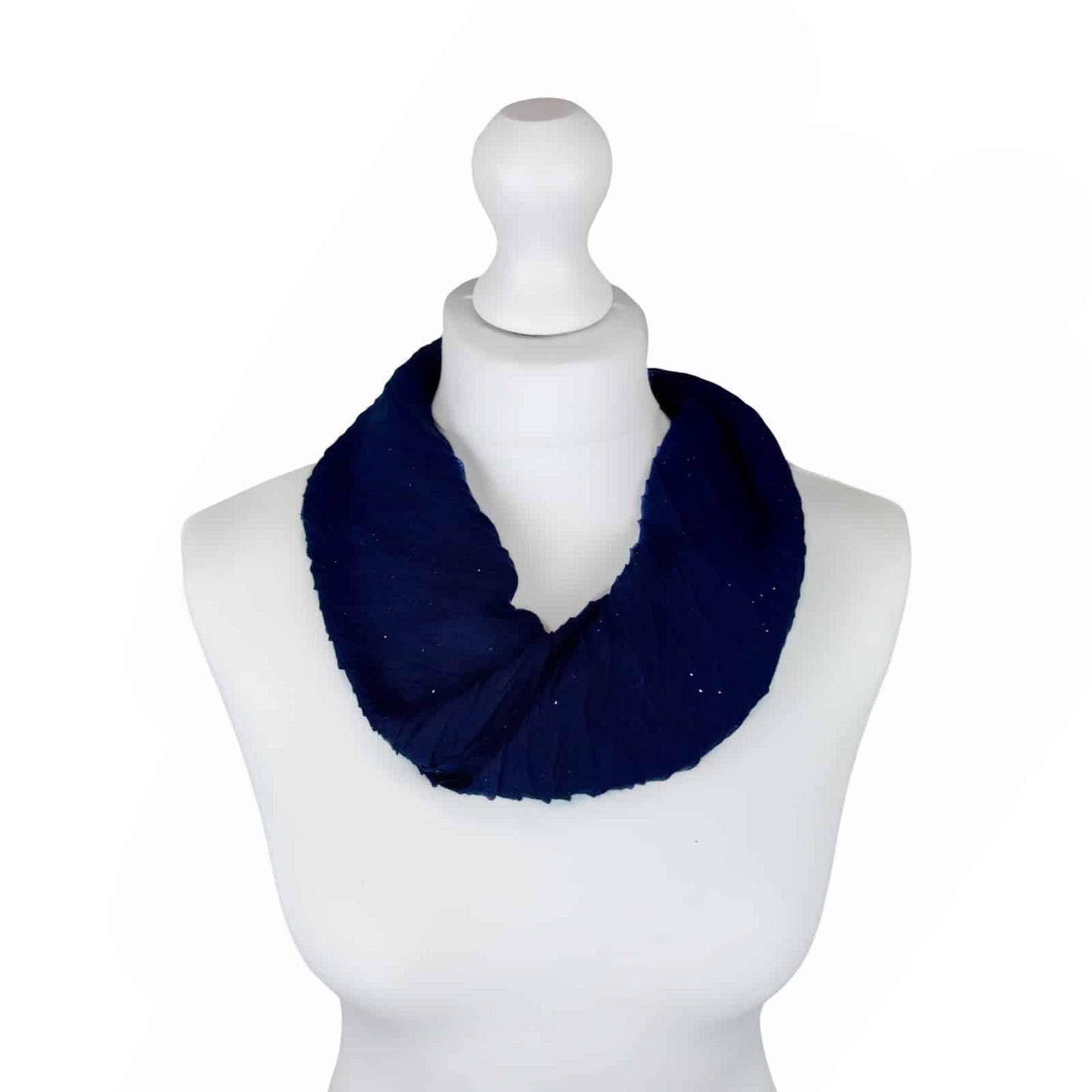 Plain Glitter Magnetic Scarf - Choice of colours
