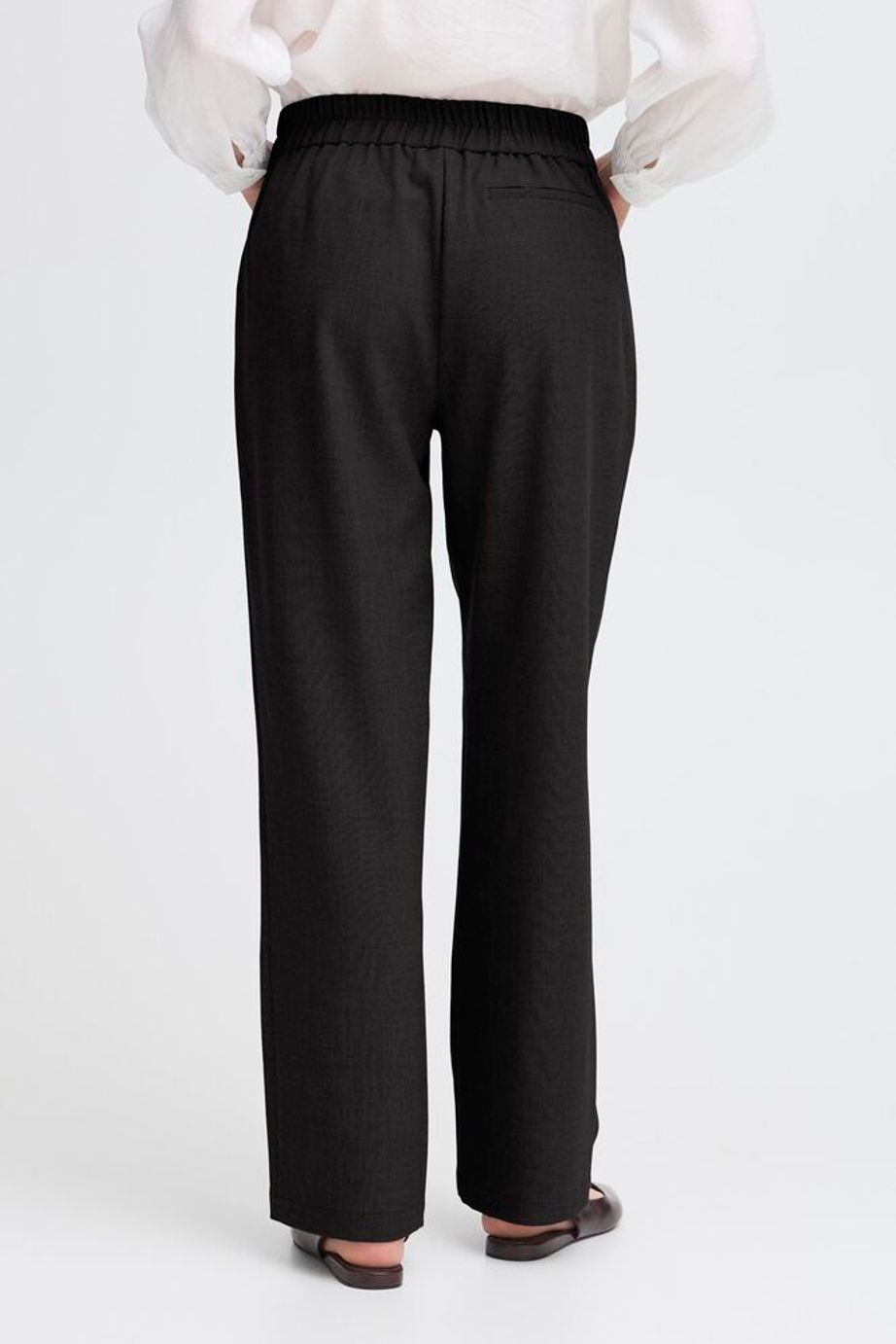 Fransa Abigail Pull On Trousers - Black