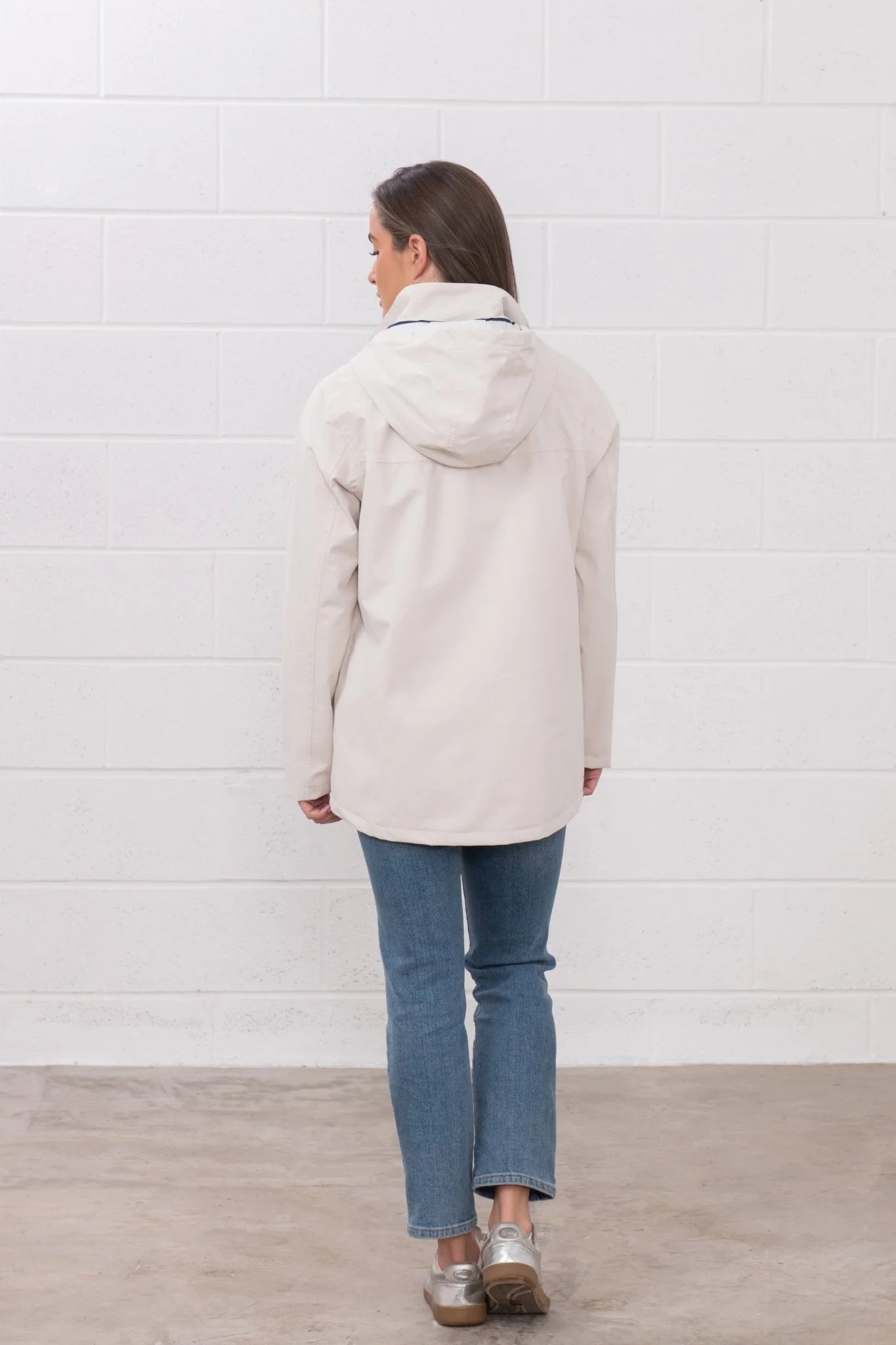 Lighthouse Beachcomber Raincoat - Cream