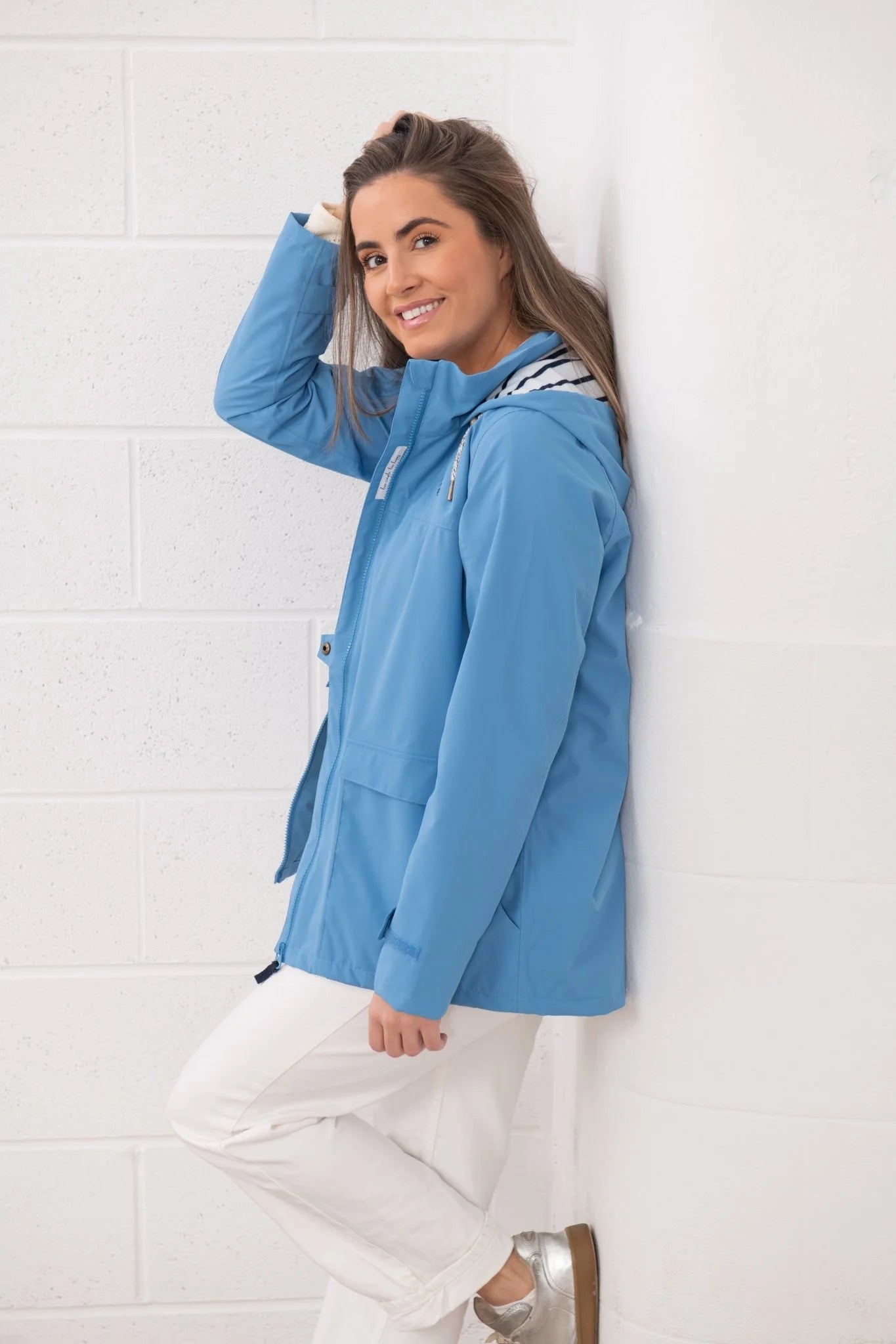 Lighthouse Beachcomber Coat - Marine Blue