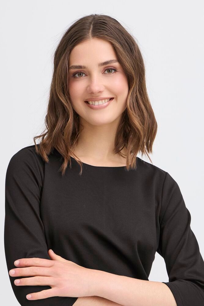 Fransa Blazer Dress - Black