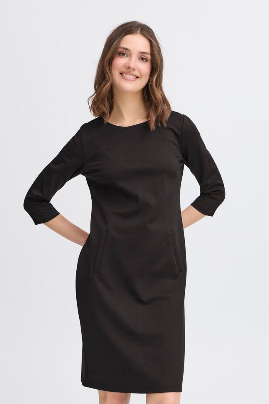 Fransa Blazer Dress - Black