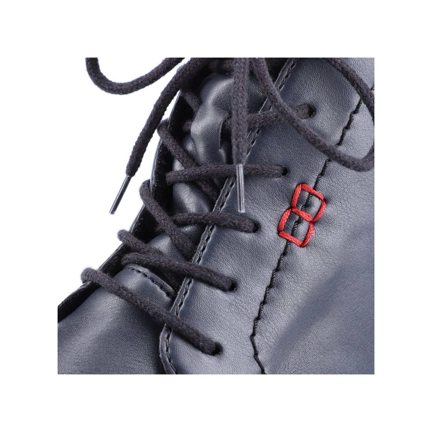 Rieker Zip & Lace Boots 73500 - Navy