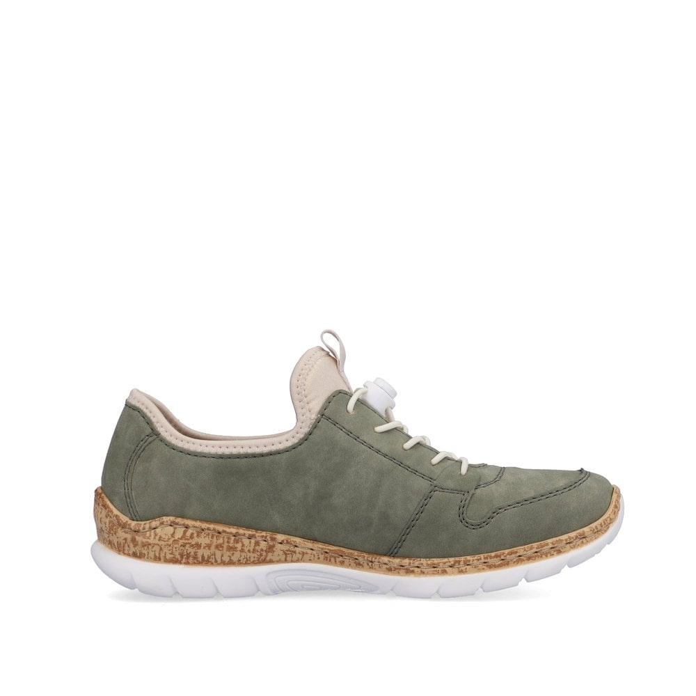 Rieker Slip-On Shoes/ Trainers N42G0 - Khaki Green