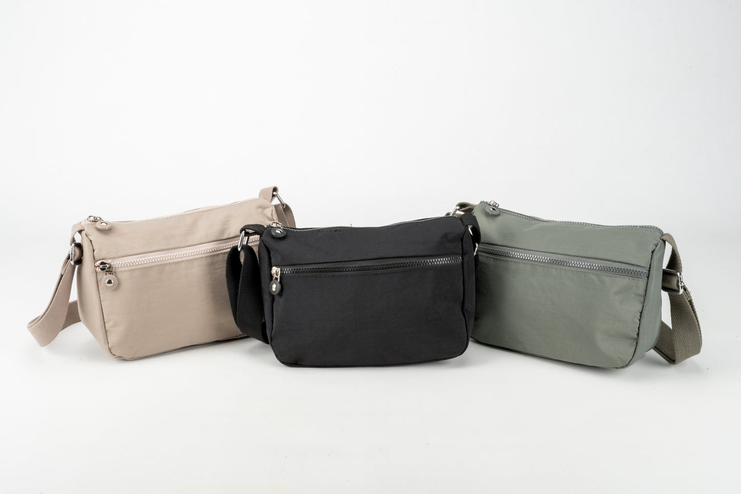 Medium Canvas Cross Body Bag - Choice of colours