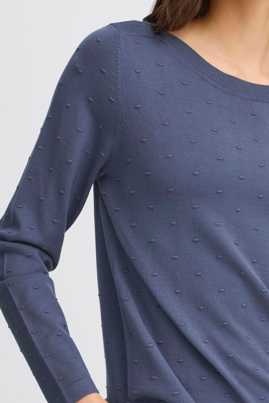 Fransa Karianne Jumper - Sea Blue