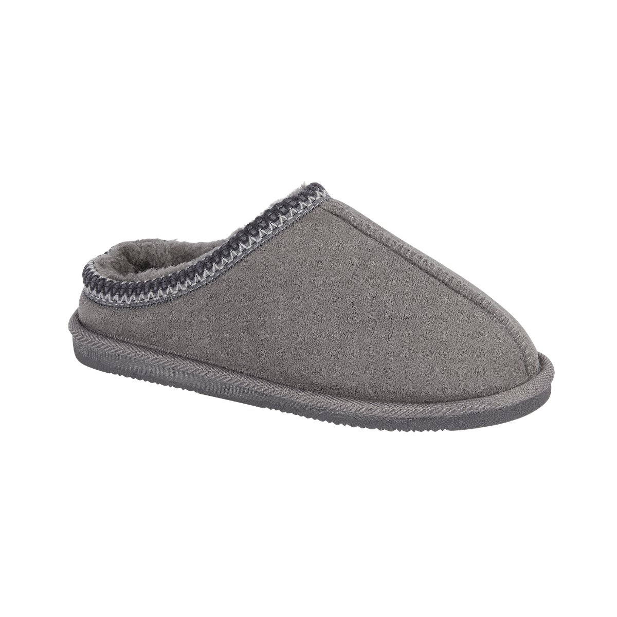 Jo & Joe Koala Mule Slippers - Grey
