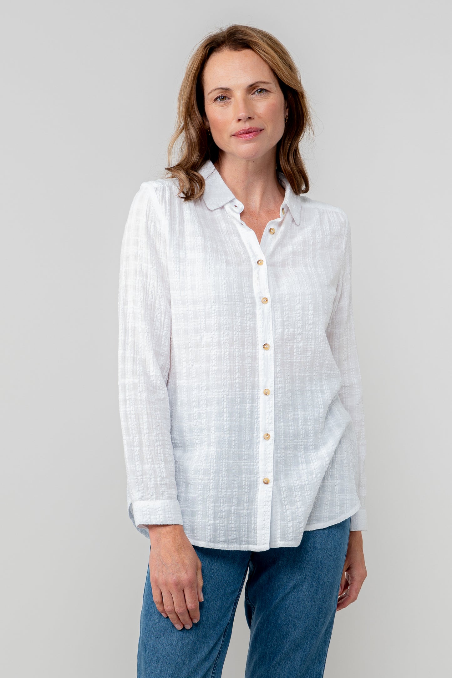 Lily & Me Savannah shirt - White