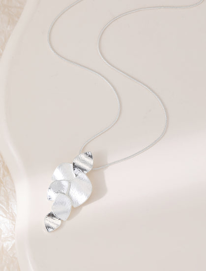 Gracee Short Silver Necklace