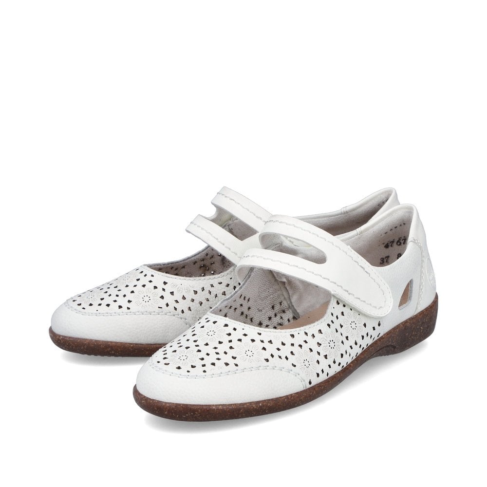 Rieker Ladies Shoe 47675 - White