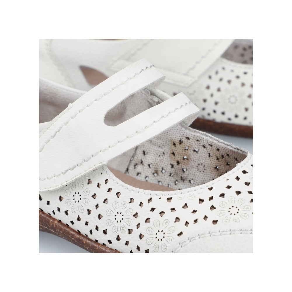 Rieker Ladies Shoe 47675 - White