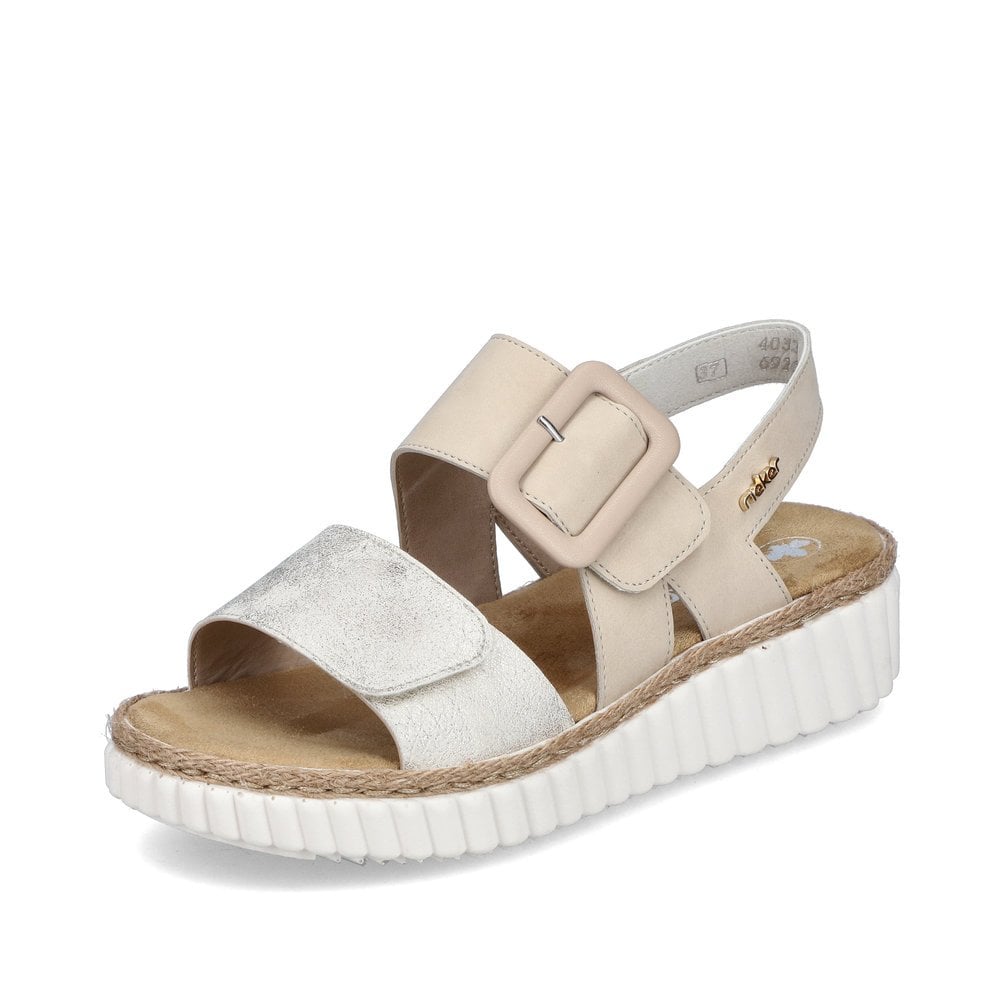 Rieker Beige Sandals 69260
