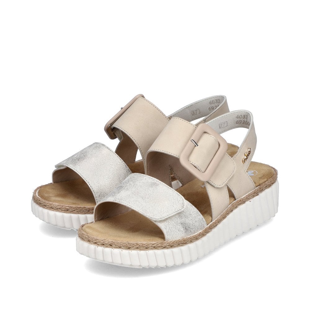 Rieker Beige Sandals 69260