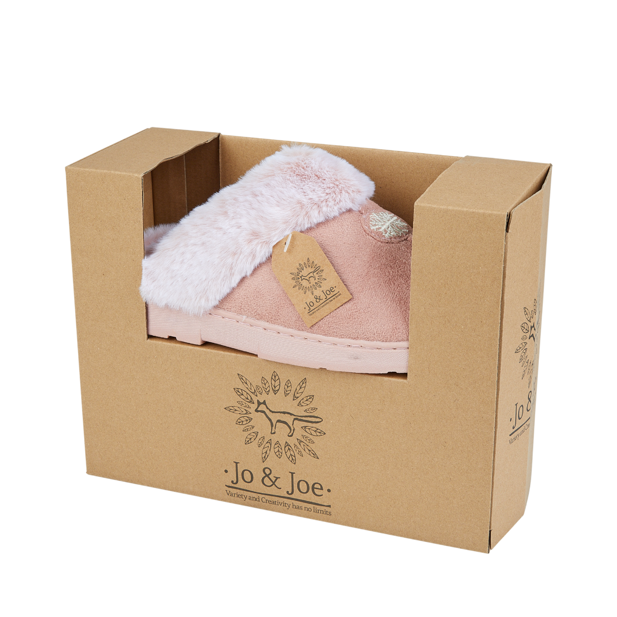 Jo & Joe Splendour Slipper - Dusky Pink
