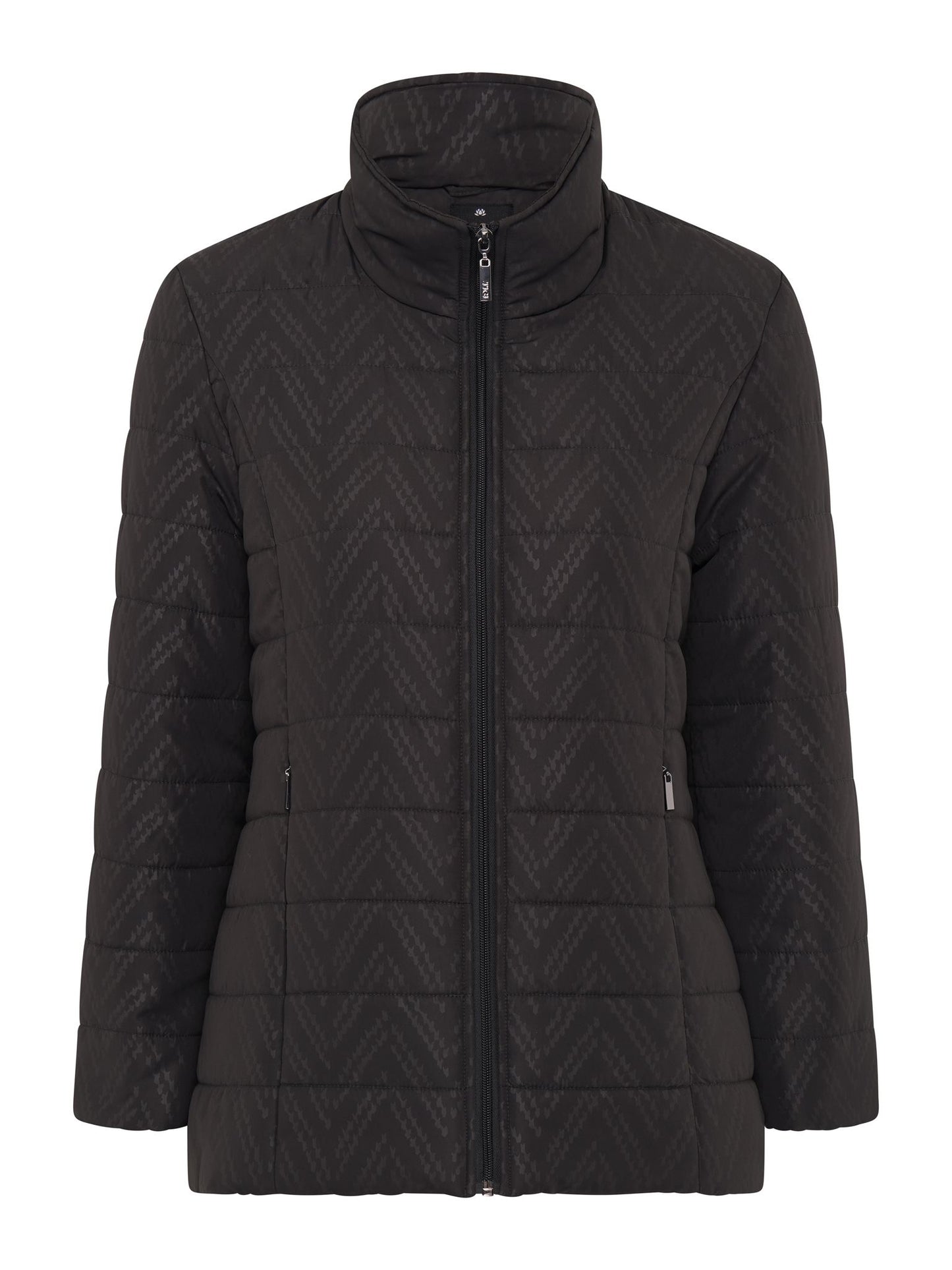 TIGI Embossed Jacket - Charcoal